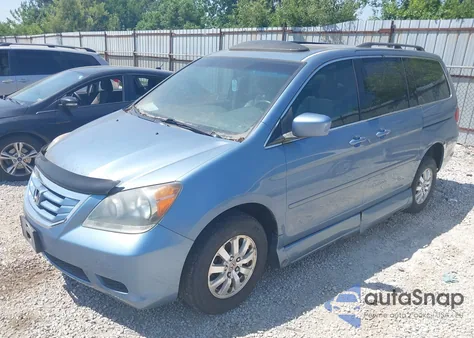 2010 Honda Odyssey Ex-L из США, поврежденный, VIN 5FNRL3H75AB096728